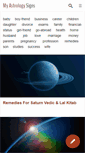 Mobile Screenshot of myastrologysigns.com